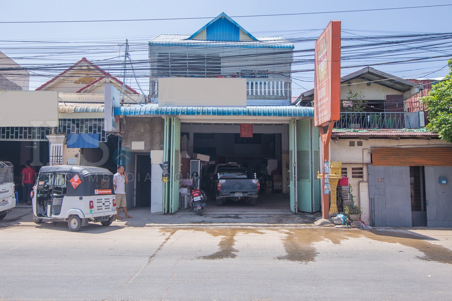 2 Shop house Units For Rent on St 371, Phnom Penh Cambodia Property