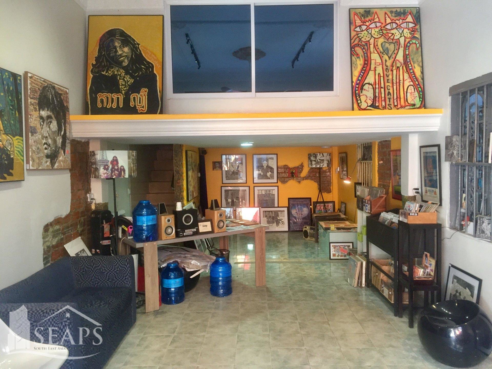 ART GALLERY FOR SALE LONG LEASE DAUN PENH Business Phnom Penh Cambodia Property