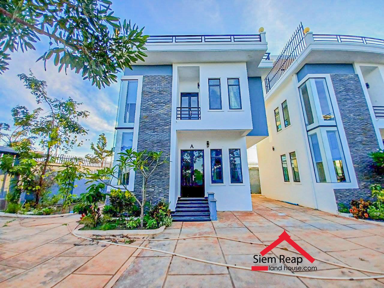 Townhouse for rent located at Krous Village near Zannier Hotels Phum