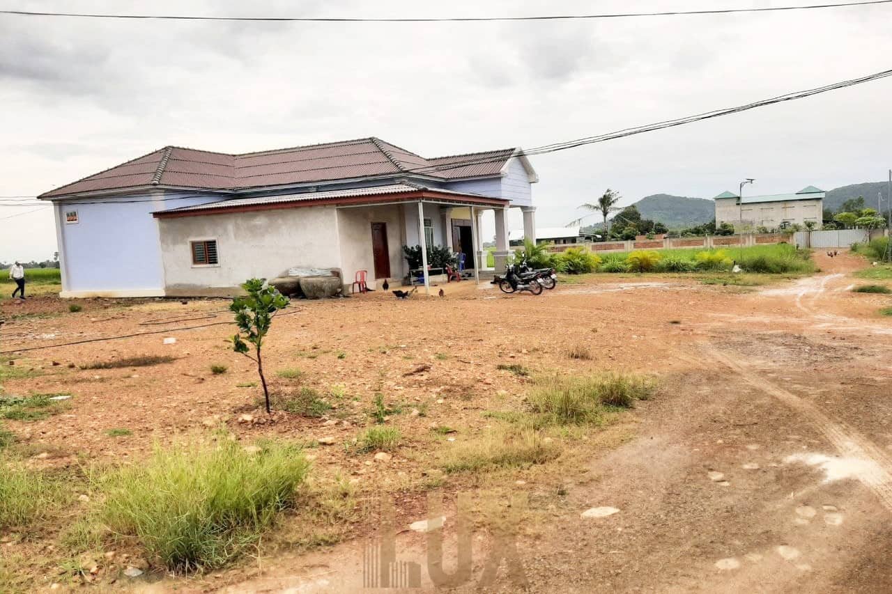 Intriguing Plot of Land and House for Sale in Kep Kep Kep Cambodia